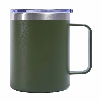 Kaffeglas med handtag dubbelvägg